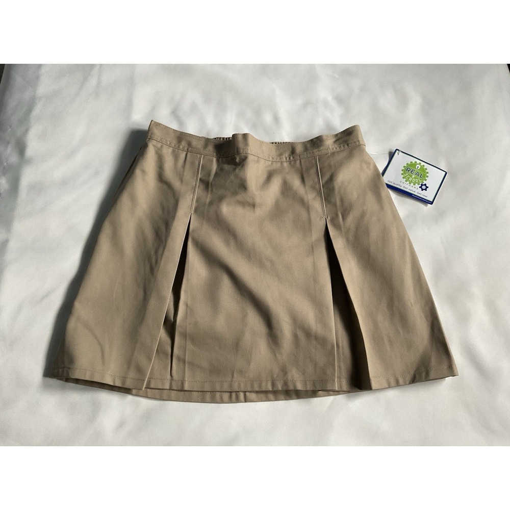 Real School Uniform Juniors  Uniform Plated Scooter  Skort Size 11/12